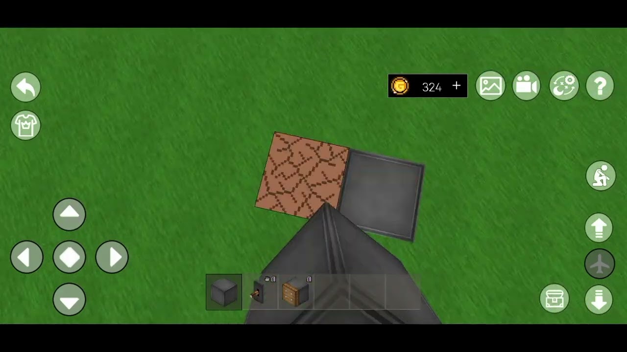 طريقة صنع مقصره في لعبه Mini  block craft 