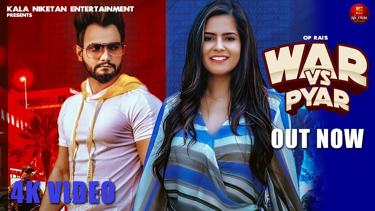 War V/S Pyar - Music Video | Raj Mawar, Manisha Sharma | Biru Kataria, Pragati | New Haryanvi Song