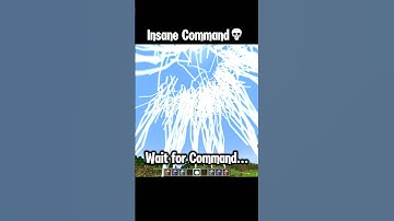 Minecraft Insane Command 😲#viralvideo #minecraft #shorts