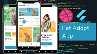 Pet Adoption App 📱🐈🐕 | Dribbble to Flutter