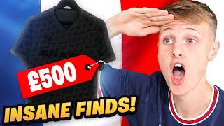 Football Shirt Hunting: France  INSANE Finds!