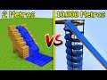 BATALHA DE CONSTRUÇÃO TOBOGÃ DE NOOB VS TOBOGÃ DE PRO NO MINECRAFT