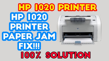 HP 1020 Paper Jam Problem 100% Fix!!! (Tamil)