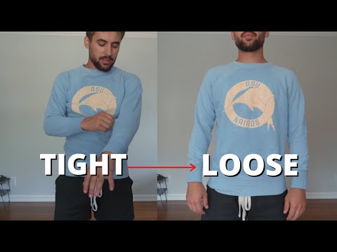 How to Stretch Your Small Clothes | DIY clothing hack