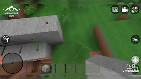 how to make an easy password door in mini block craft