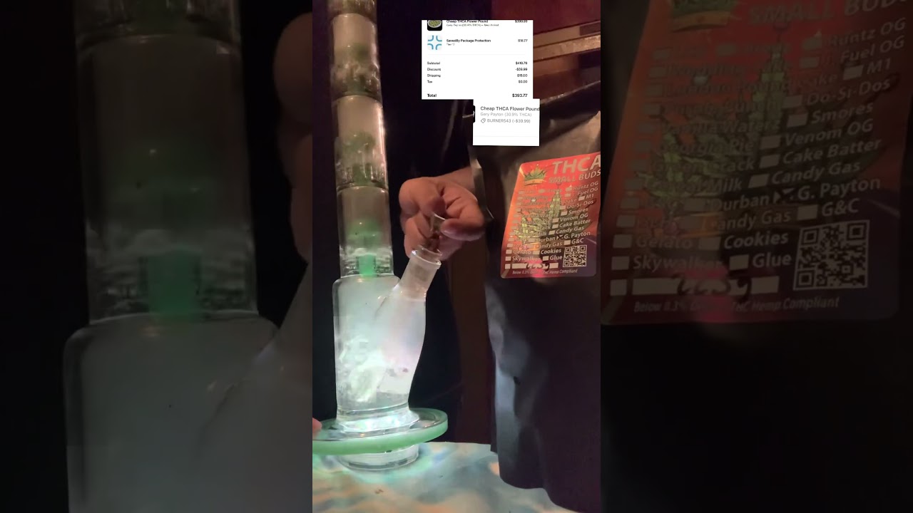 new video soon Gary Payton pound  from thca small buds use code burner543 for 10% off all orders