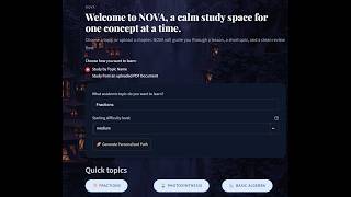 NOVA: Adaptive Learning