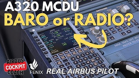 Baro or Radio? A320 Minimums Explained by Real Airbus Pilot | MSFS 2024 Tutorial
