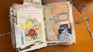How I Use my Junk Journal // Journal Flip Through // Chatty