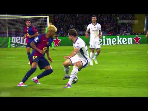 LAMINE YAMAL VS INTER MILAN 24 25 ULTRA HD CLIP 4K 60FPS WITHOUT And WITH CC 