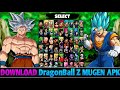 BEST‼️ Dragon Ball Sparking Zero Mugen Android Offline Download 2026 - Full HD Characters Edition 💯🔥