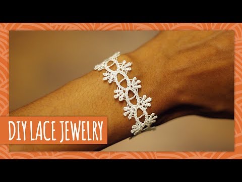 Diy Lace Jewelry Hgtv Handmade Youtube