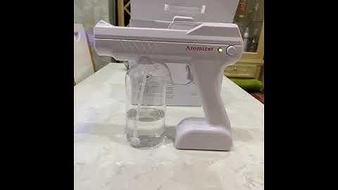 Máy phun sương khử trùng NANO Cầm tay tiệt trùng diệt khuẩn bằng tia UV diệt khuẩn 99%