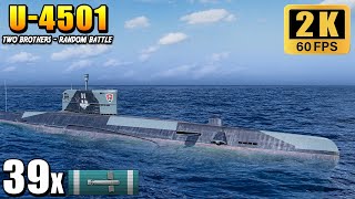 картинка: Подводная лодка Ю-4501 – кошмар линкоров