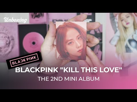 Unboxing & Giveaway BLACKPINK "KILL THIS LOVE" the 2nd mini album ブラックピンク 블랙핑크 언박싱 Kpop Ktown4u