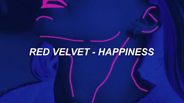 Red Velvet 레드벨벳 '행복 (Happiness)' Easy Lyrics