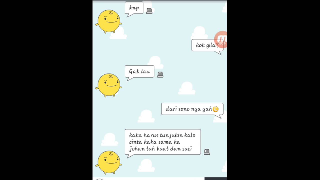 SimSimi Hal Bodoh Chat Bersama Sim Simi Versi Indo YouTube