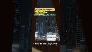 Dónde hospedarse en Dubai 🇦🇪