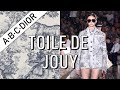 A.B.C.Dior invites you to explore the letter &#39;T&#39; for Toile de Jouy