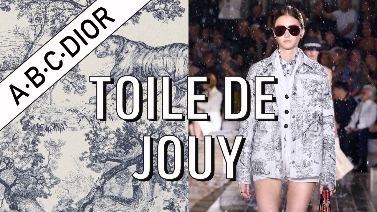 A.B.C.Dior invites you to explore the letter 'T' for Toile de Jouy