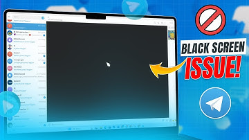 How to Fix Telegram App Black Screen Error on Laptop | Telegram Black Screen on PC