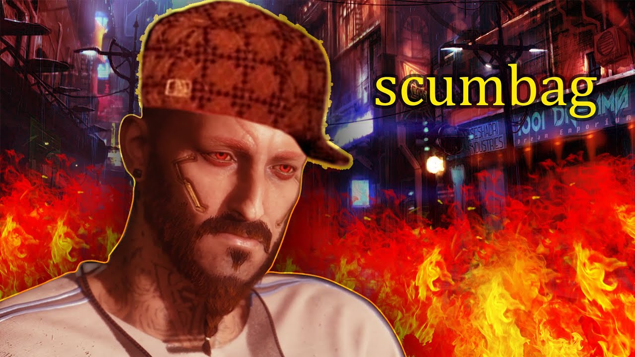 Being a Scumbag in Cyberpunk 2077