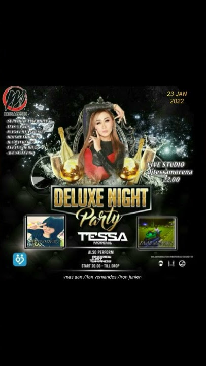 HEPPY PARTY DELUXE NIGHT DJ TESSA MORENA