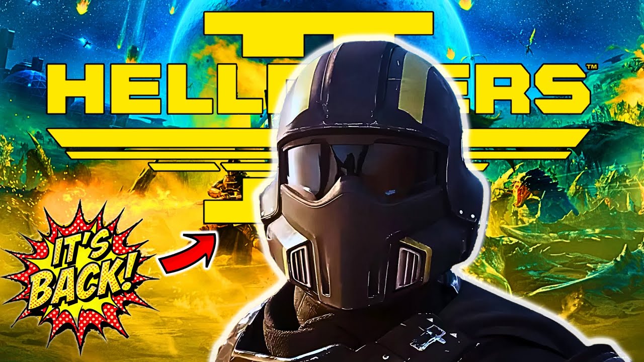 Helldivers 2 is back and it's BRUTAL! - YouTube