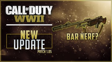 New WWII Update! See what got Buff & Nerf (Patch 1.05)| Call of Duty: WWII