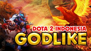 Dota 2 Indonesia - Godlike Rattletrap The Clockwerk Shendelzare The Vengeful Spirit Phoenix 