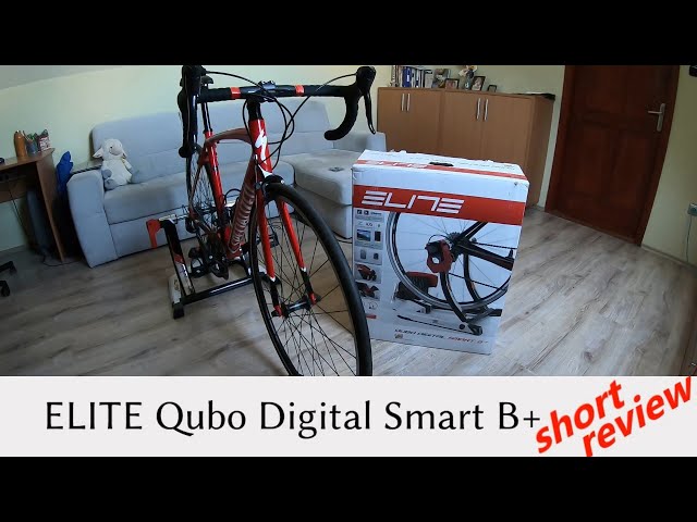 Elite Qubo Digital Smart B+ indoor trainer quick review - YouTube