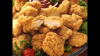 How to make healthy food with Popcorn Chicken