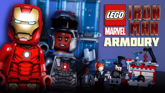 LEGO Marvel Iron Man Armory (76216) - 2022 Set Review - YouTube