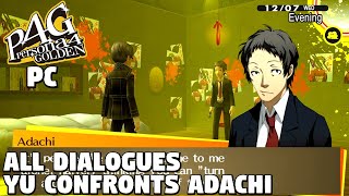 Persona 4 Golden - Yu confronts Adachi [PC]