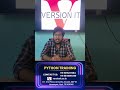 Aditya Shares His Python Training Experience at Version IT Hyderabad #pythontraining