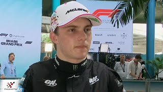 Oscar Piastri: I couldn't get into the rhythm in Q3 | Post Sprint Interview Miami GP 2025