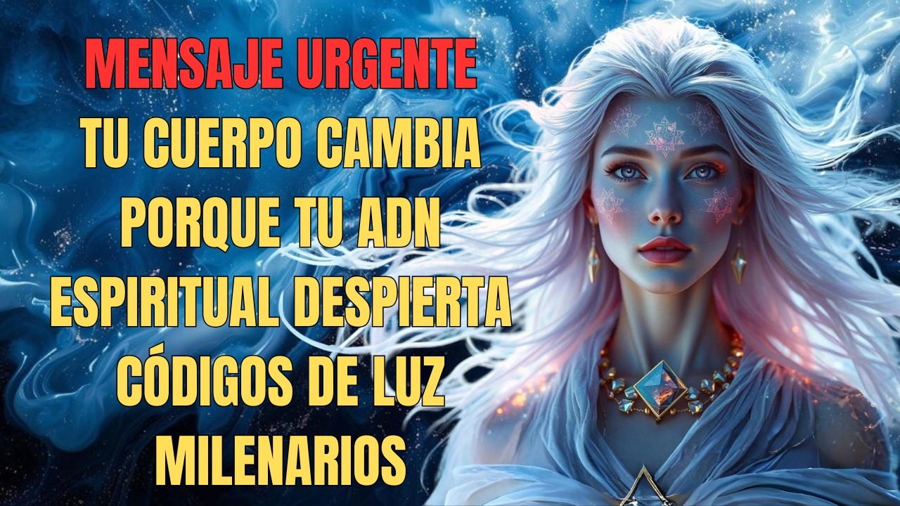 MENSAJE URGENTE - Tu Cuerpo Cambia Porque tu ADN Espiritual Despierta ...