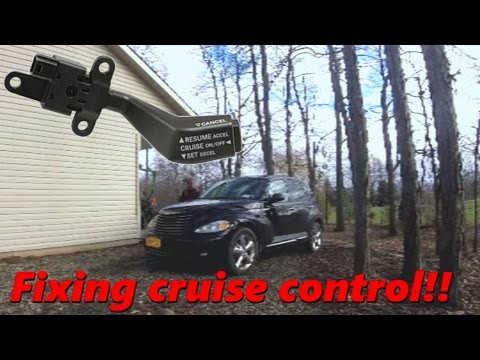 Cruise Control Switch Replacement - PT Cruiser (2001-2005)