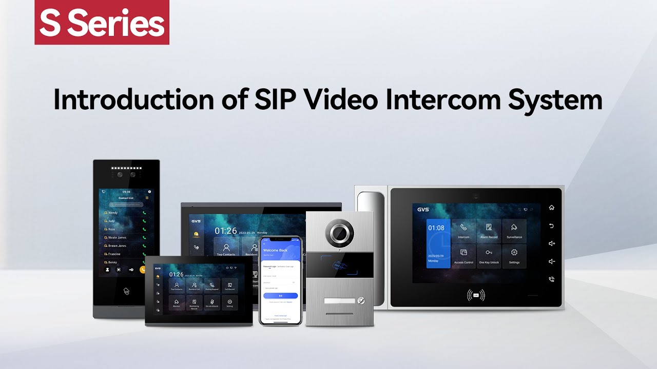 Introduction of SIP Video Intercom System - YouTube
