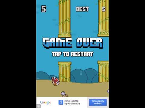 Splashy Fish - The Adventure of a Flappy Tiny Bird Fish Another Try ios iphone gameplay