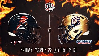 Sioux Falls Storm at Quad City Steamwheelers