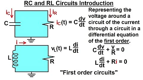 Electrical Engineering: Ch 8: RC & RL Circuits (1 of 43) RC & RL Circuits Introduction