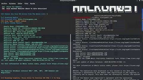 RedHawk-Information Gathering | KALI LINUX 2020