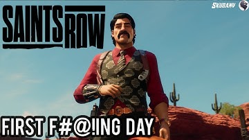 Saints Row  - Gameplay Walkthrough 4K - First F#@!ing Day (No Commentary)