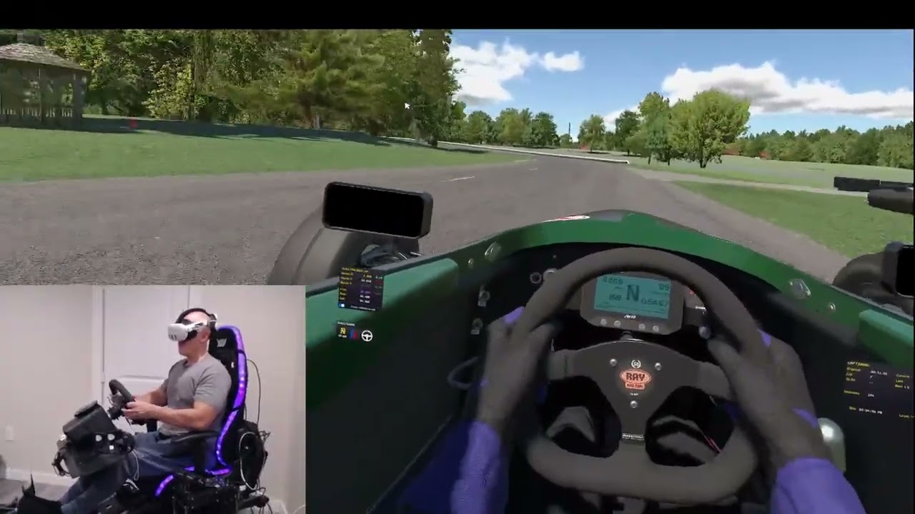 iRacing Practice run into season 1  w/Yaw3