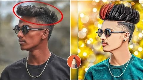 Hair Style Face Smooth + CB Background Photo Editing | face smooth skin editing | sketchbook editing