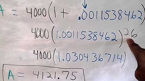 Compound Interest: Calculating Future Value