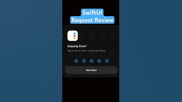 Request App Ratings and Reviews #iosdevelopment #swiftui #storekit