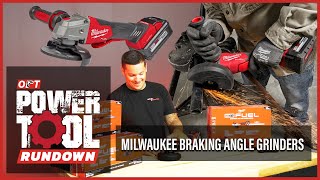 New Milwaukee 2882-20 And 2883-20 Braking Angle Grinders Power Tool Rundown