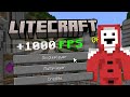 Probe LITECRAFT el Minecraft OPTIMIZADO +1000 FPS